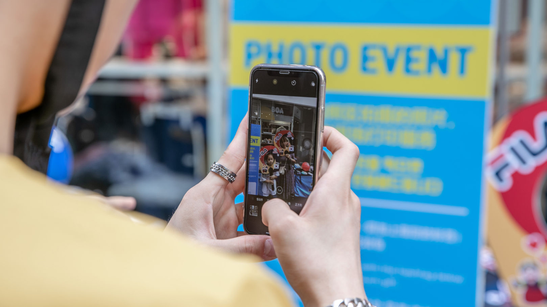 명동 매장
오픈 이벤트